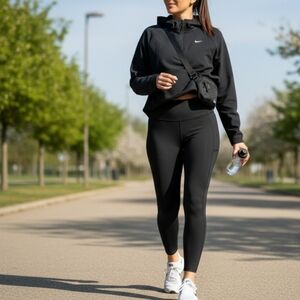 Nike Womens Dri-fit Hoodie Quarter-Zip Size M